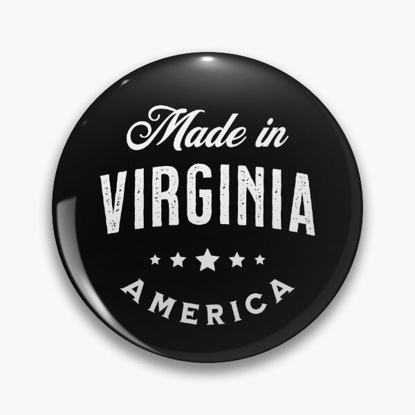 Item preview, Made In Virginia, USA - Vintage Logo Text Design designed and sold by VicEllisArt.