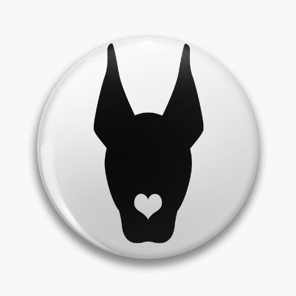 Item preview, funny doberman heart dog black   designed and sold by alaechamlal.