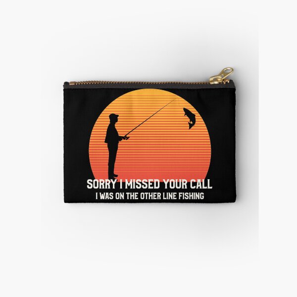 Item preview, Retro Sorry I Missed Your Call I Was On The Other Line Fishing designed and sold by TamGustam.