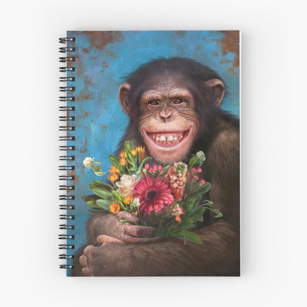 Item preview, 01. Chimpanzee in love designed and sold by tutuart.
