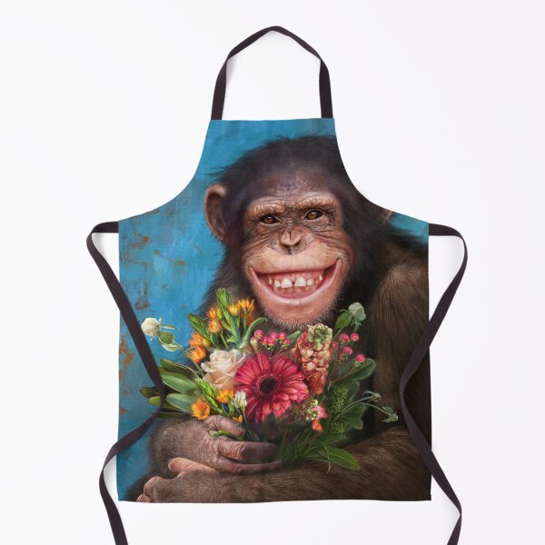 Item preview, 01. Chimpanzee in love designed and sold by tutuart.