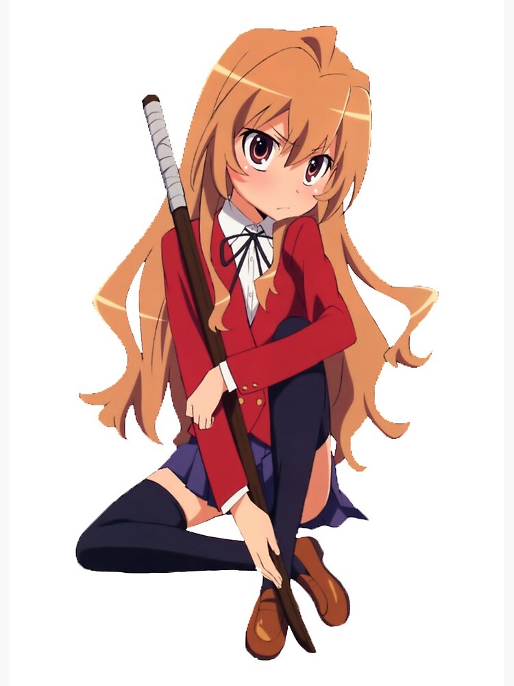 Toradora - Taiga Aisaka - Seate. Art Board Print by Goka-Art