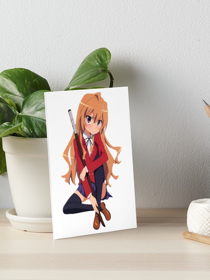 Toradora - Taiga Aisaka - Seate. Art Board Print by Goka-Art