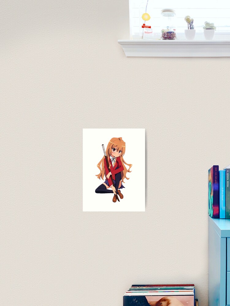 Toradora - Taiga Aisaka - Seate. Art Board Print by Goka-Art