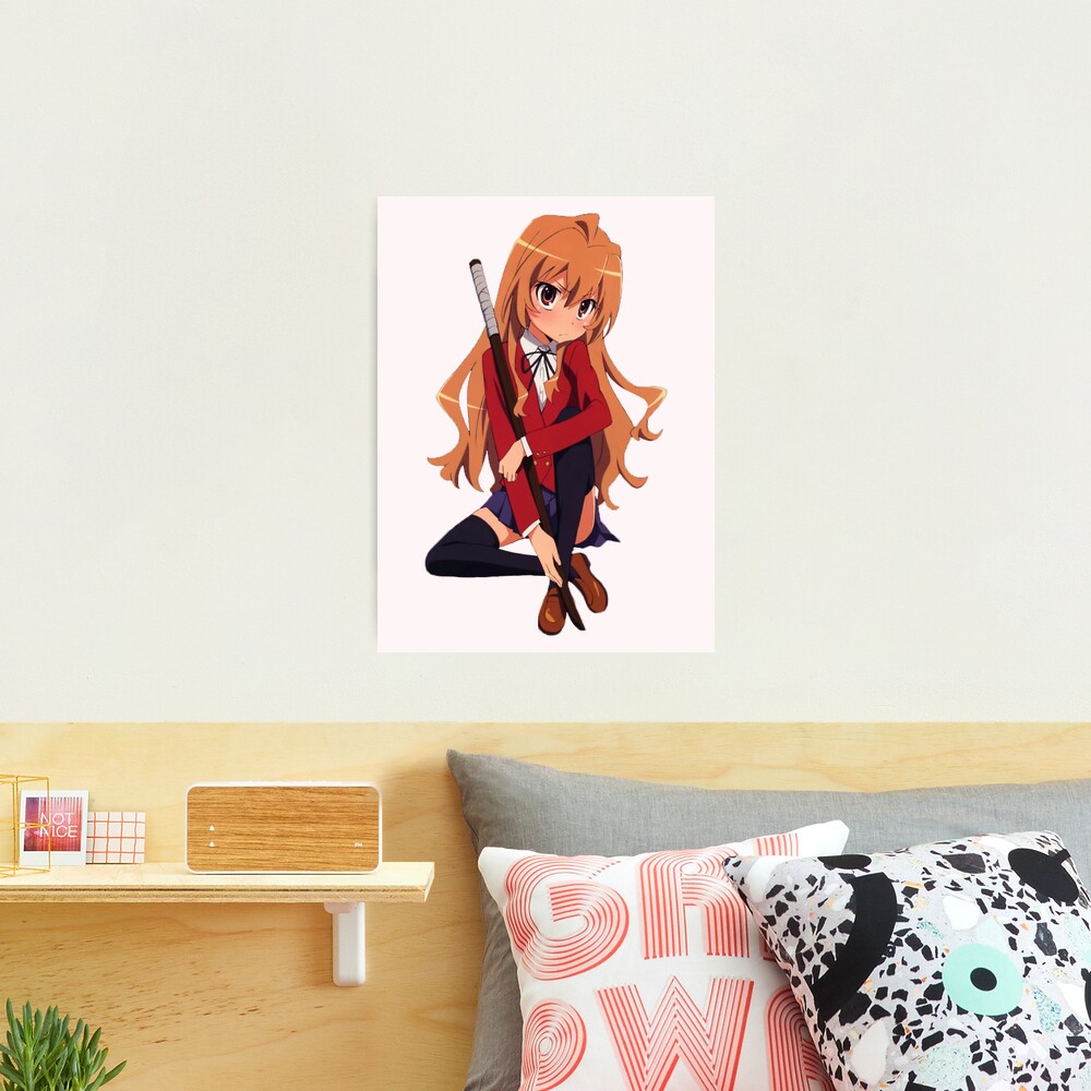 Toradora - Taiga Aisaka - Seate. Art Board Print by Goka-Art