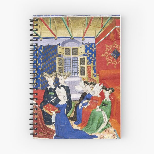 Item preview, Christine de Pisan presenting her book to queen Isabeau of Bavaria designed and sold by brushandframes.