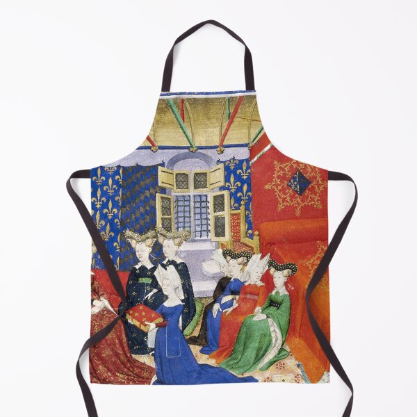 Item preview, Christine de Pisan presenting her book to queen Isabeau of Bavaria designed and sold by brushandframes.