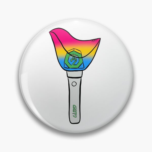 Item preview, PAN FLAG GOT7 LIGHTSTICK  designed and sold by wuffbert.