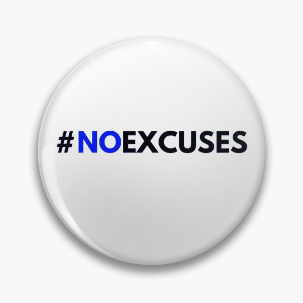 Item preview, No Excuses Gym Quote designed and sold by yasmh.