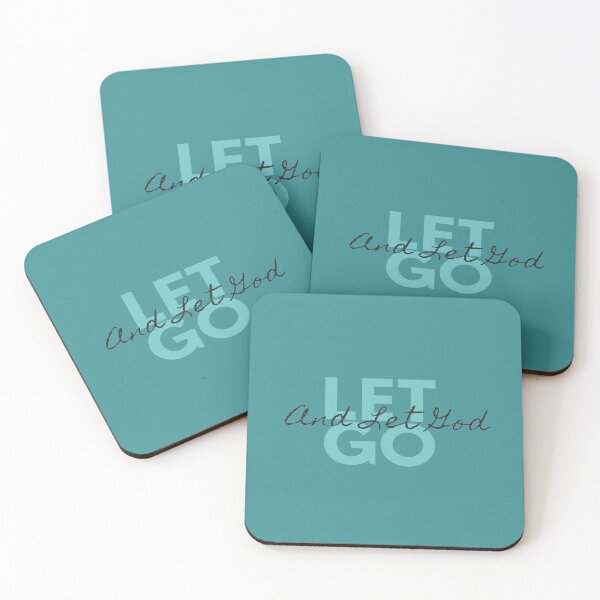 Item preview, Let Go and Let God Inspirational Positive Message  designed and sold by Zen  Goat.