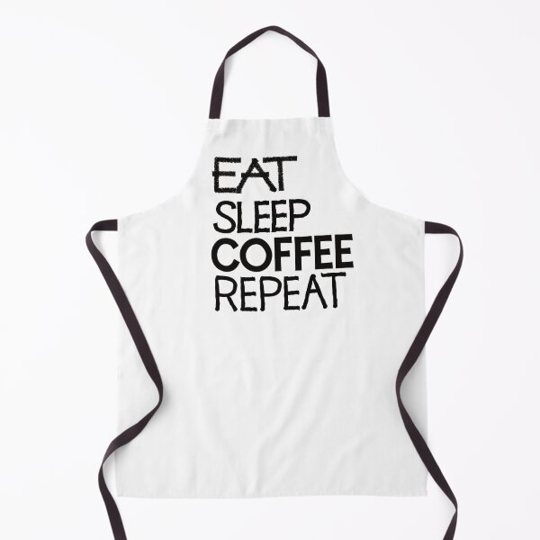 Item preview, Eat sleep coffee repeat designed and sold by ReluctantChickn.