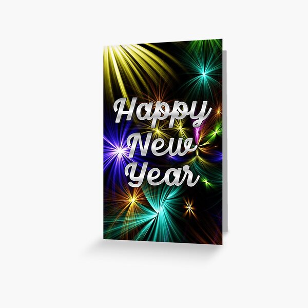 Item preview, Happy New Year Fireworks Bright lights designed and sold by BleuSky.