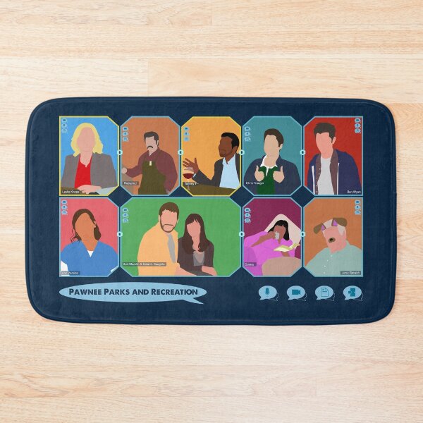 Item preview, Parks and Rec Virtual Hangout designed and sold by doctorheadly.
