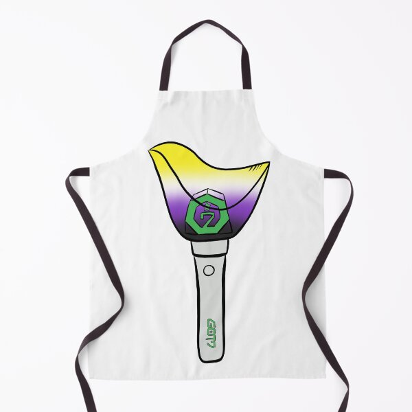 Item preview, NON BINARY FLAG GOT7 LIGHTSTICK designed and sold by wuffbert.