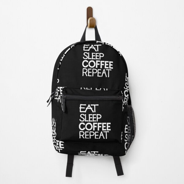 Item preview, Eat sleep coffee repeat designed and sold by ReluctantChickn.