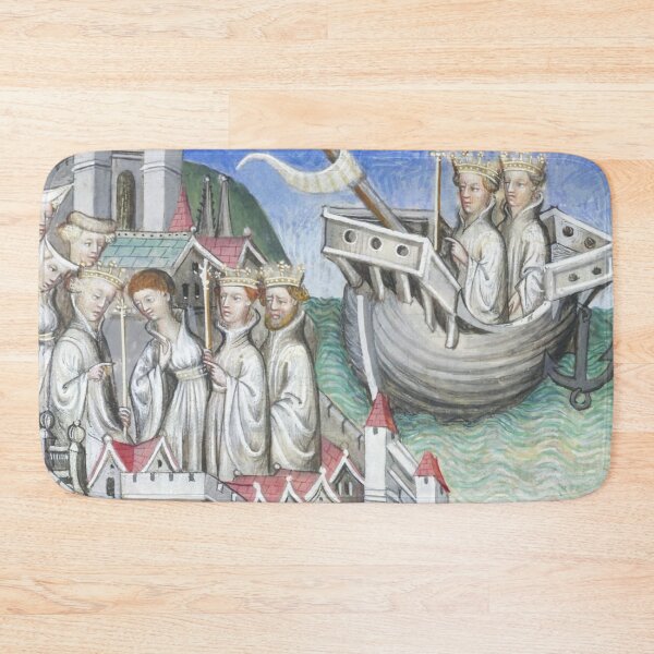 Item preview, Kings and queens in a castle designed and sold by brushandframes.