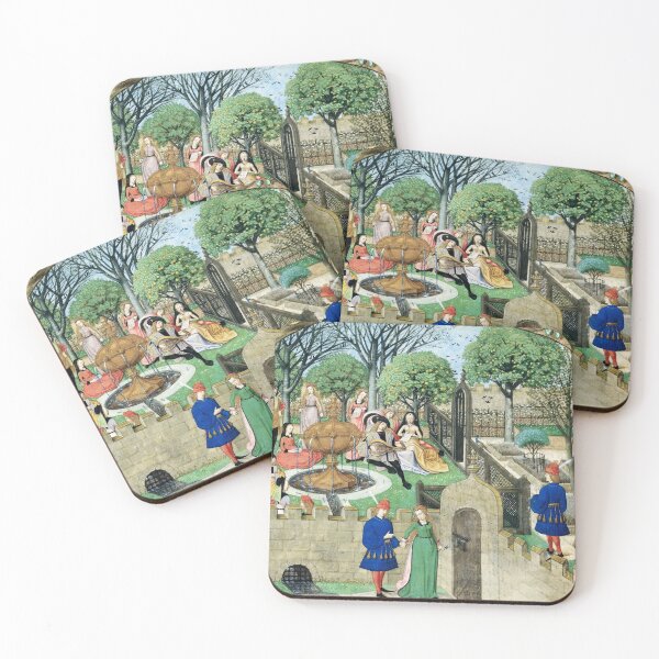 Item preview, The Garden of Pleasure designed and sold by brushandframes.