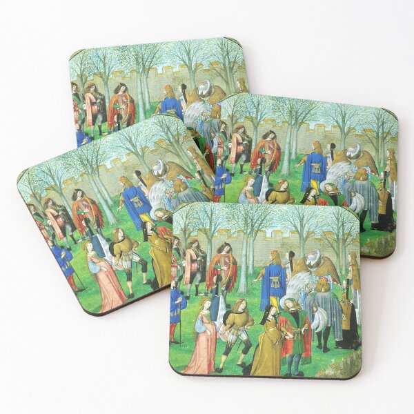 Item preview, Round dance with music in the garden of Sir Mirth designed and sold by brushandframes.