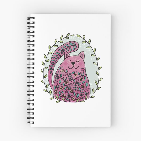 Item preview, Happy Flowercat designed and sold by Trine Tollefsen.