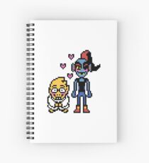 Undertale - Alphys and Undyne Spiral Notebook