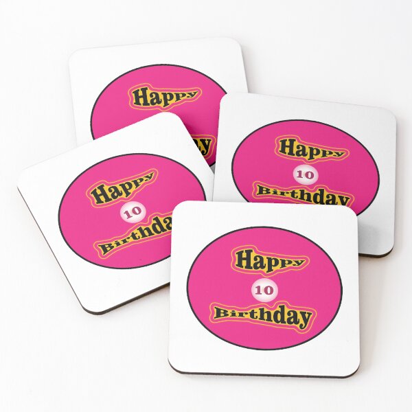 Item preview, Happy Birthday 10 years Old designed and sold by ELBERSAID.