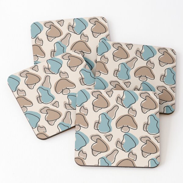 Item preview, Blue and Taupe Abstract designed and sold by cardtroversial.