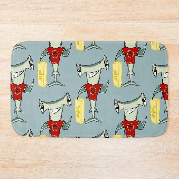 Item preview, Butter Shark designed and sold by MustacheChicken.