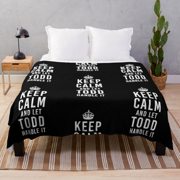 Item preview, Keep Calm And Let Todd Handle It Funny Gift Mens Name designed and sold by mcinnesstore.