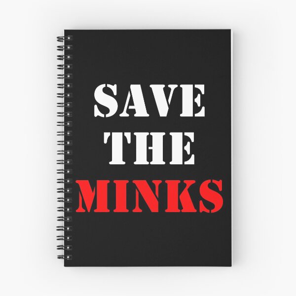 Item preview, Save the Minks! protect animals from extinction designed and sold by catnamedtiffany.
