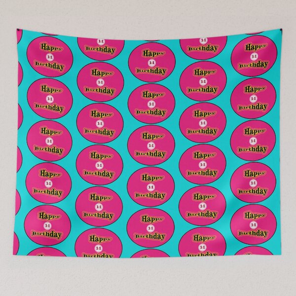 Item preview, Happy Birthday 11 years Old designed and sold by ELBERSAID.