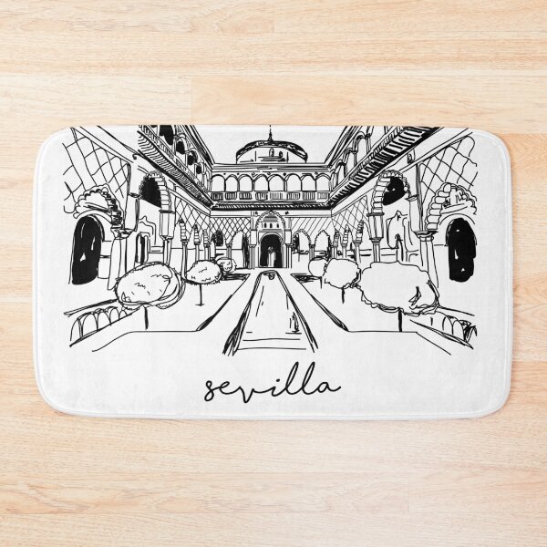 Item preview, SEVILLA - SEVILLE - MINIMALIST - UNIQUE - DRAWING - ARTIST  designed and sold by Tropical Blood.