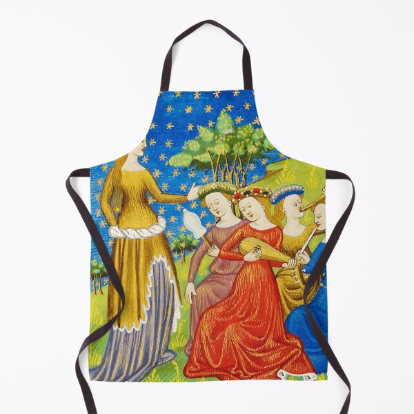Item preview, Queen with four women playing musical instruments designed and sold by brushandframes.