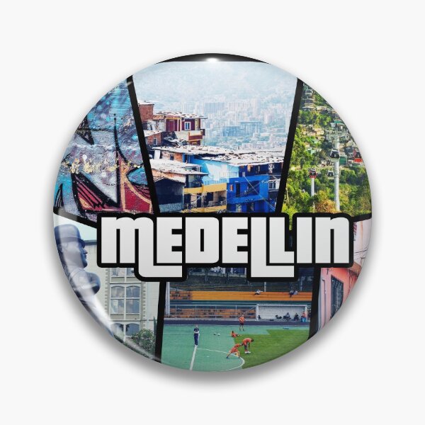Item preview, Colombia Antioquia Medellin - South America designed and sold by crouchingpixel.