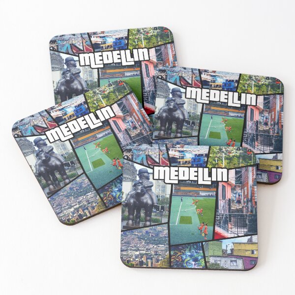 Item preview, Colombia Antioquia Medellin - South America designed and sold by crouchingpixel.