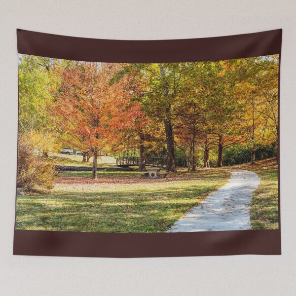 Item preview, Schaible Lake Park Fall Walk designed and sold by mljdwhite.