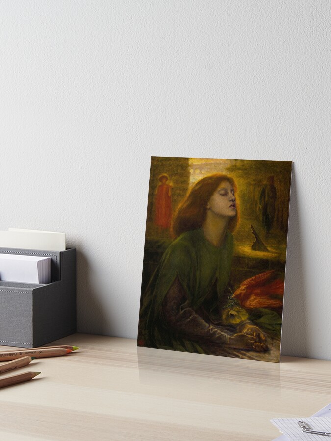 Dante Gabriel Rossetti Beata Beatrix 1870 Art Board Print