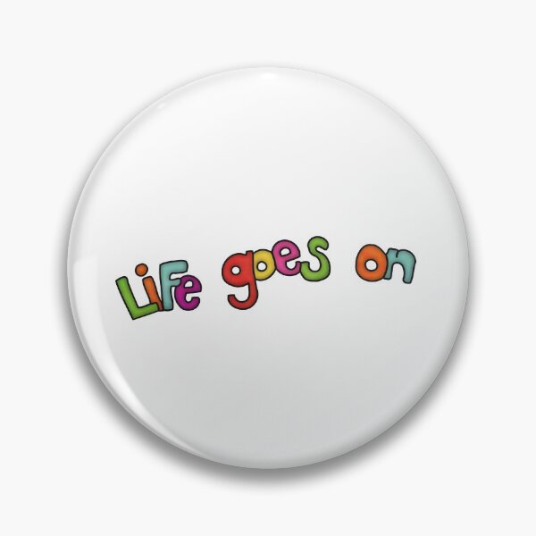 Item preview, Cartoon Words Text Life Goes On designed and sold by MyArt23.