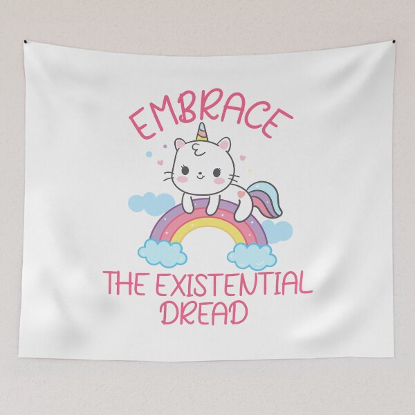 Item preview, Embrace The Existential Dread designed and sold by Mariano Topno.