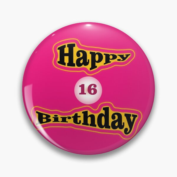 Item preview, Happy Birthday 16 years Old designed and sold by ELBERSAID.
