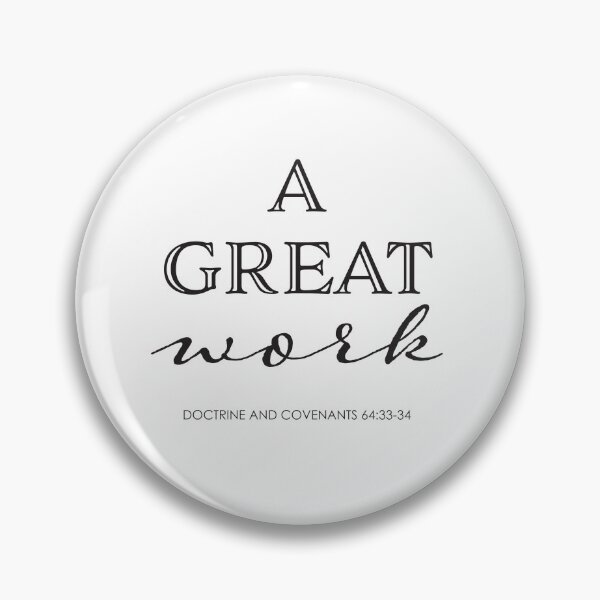 Item preview, 2021 Youth Theme "A Great Work" modern Design black and white designed and sold by LoftyJDesign.