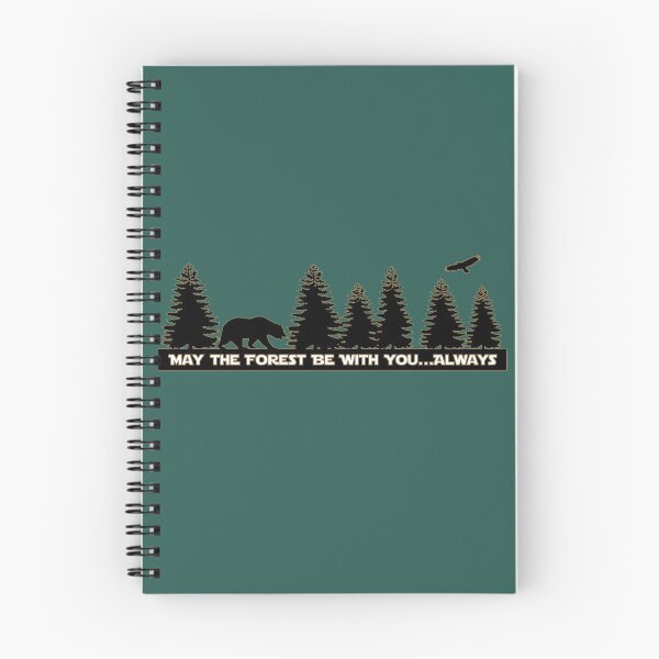 Item preview, May the forest be with you...always. designed and sold by Rooster Syndicate.