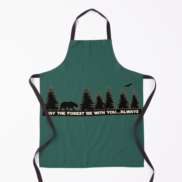 Item preview, May the forest be with you...always. designed and sold by Rooster Syndicate.