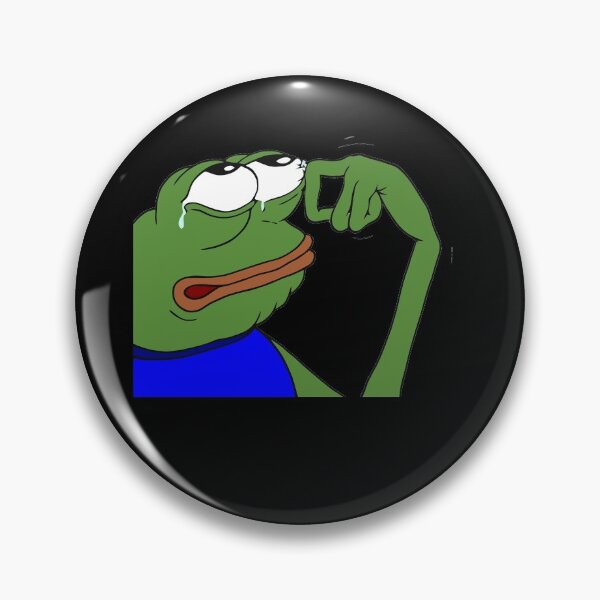 Item preview,  Crying Pepe the frog meme designed and sold by Omeris.