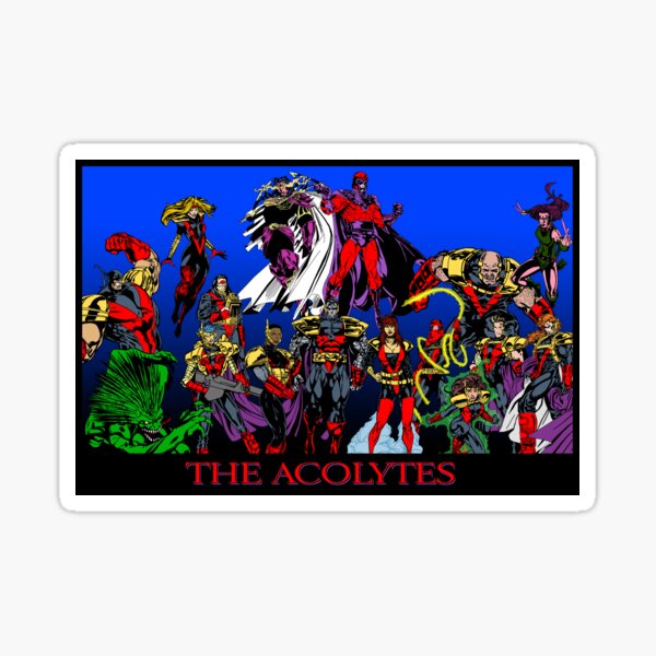 X Men Acolytes Sticker For Sale By Istarithegreen Redbubble