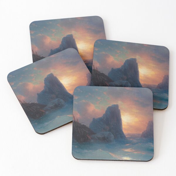 Item preview, The shipwreck (1875) - Ivan Aivazovsky designed and sold by SALON DES ARTS.