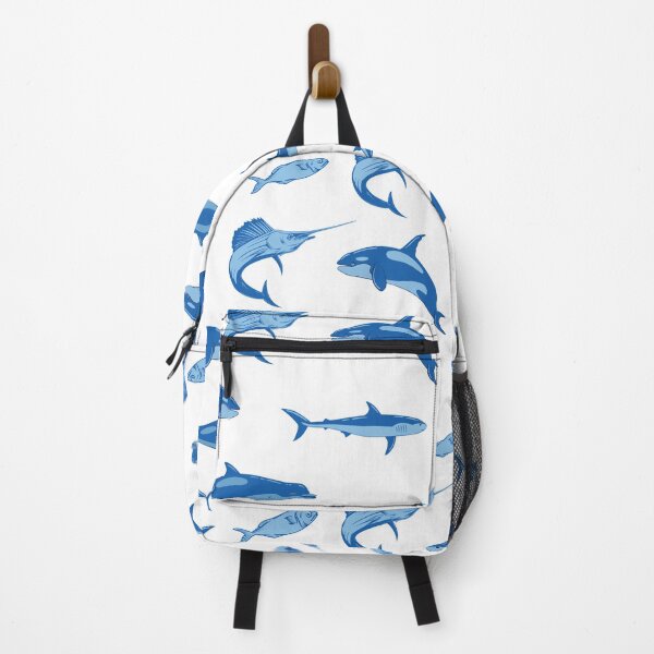 Item preview, Blue fishes pattern and pack. designed and sold by nikolaj1301.