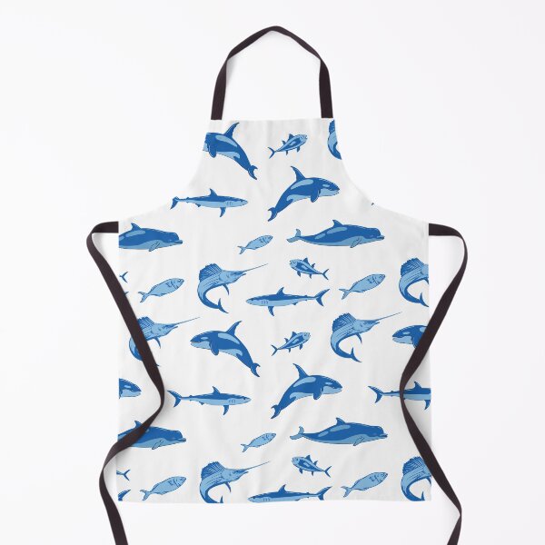 Item preview, Blue fishes pattern and pack. designed and sold by nikolaj1301.