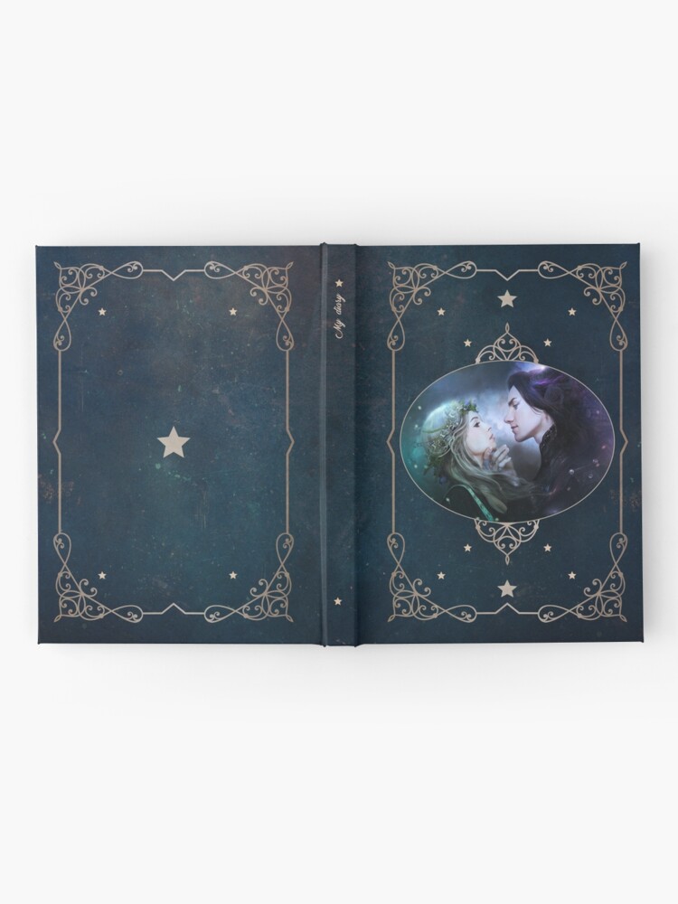 Thumbnail 2 of 3, Hardcover Journal, Hades and Persephone designed and sold by Alexandra V.Bach.