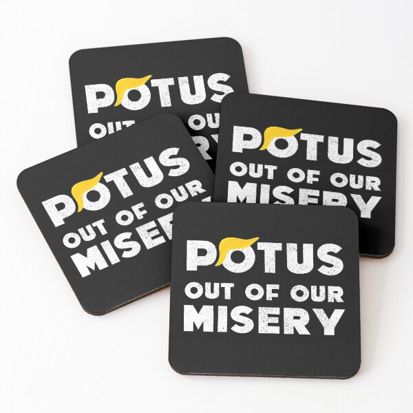 Item preview, POTUS Out Of Our Misery Joe Biden Wins Election Donald Trump Loses White House designed and sold by Sunny Collections.