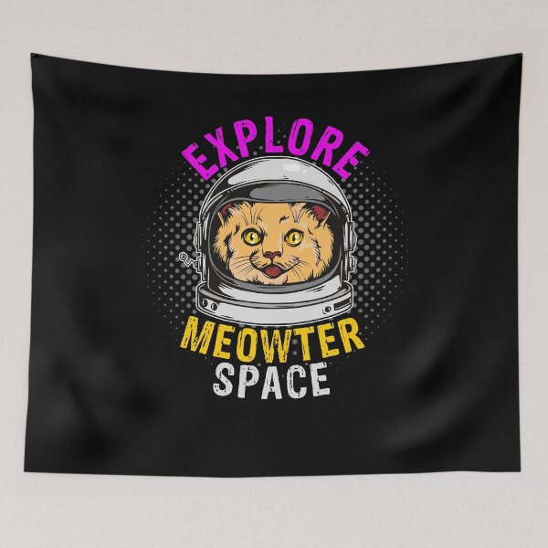 Item preview, Explore Meowter Space an Astronaut Cat designed and sold by Frosty1489.